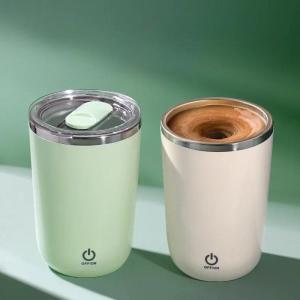 350ML Electric Mixing Cup Stainless Steel Portable Milk Coffee Cups Rechargeable Smart Stirring Mug Automatic Magnetic Drinkware2026