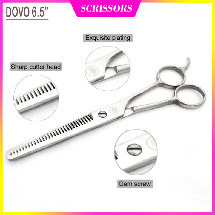 Gunting Sasak Potong Rambut Dovo 6.5" Alat Potong Rambut Salon & Barbershop