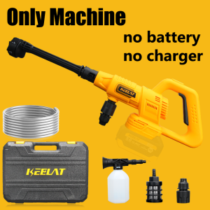 KEELAT KPW009 Cordless Water Jet Car Washer 20V High Pressure Spray Gun Portable Cleaner for Car Floor Wall Outdoor Use