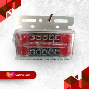 12 & 24 Volt Lampu LED Bak Samping Truk Fuso Traonton Universal - Variasi Model H
