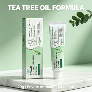 Sumifun 20g Private Antibacterial Cream Tea Tree Oil - Relieves Itch & Insect Bites Repairs Itchy Irritated Skin Soothes Inflammation