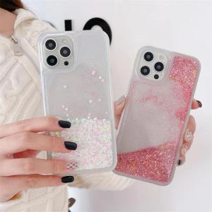Quicksand Liquid Case for iPhone 16 17 15 Pro Max 16Pro Para Funda Arena Movediza Soft Phone Cover Girl Fashion Shell Coque Capa