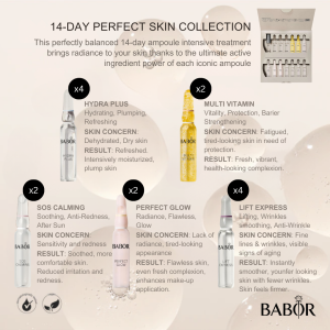 BABOR AMPOULES Perfect Skin Collection | 14 days Intensive Treament (14x2ml)