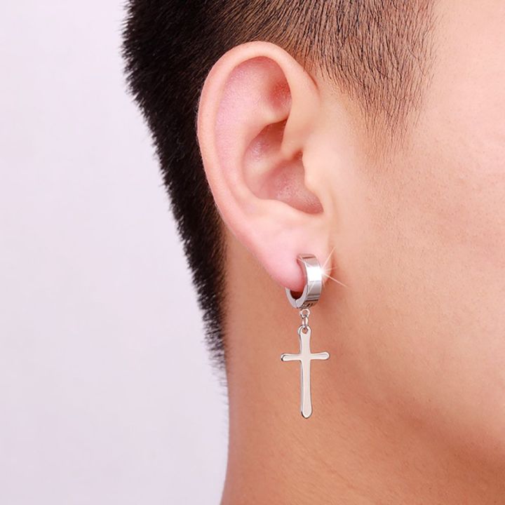 Fake deals earring cross