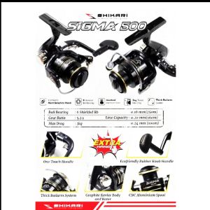 Reel Mini Shikari Sigma 500 Extra Handle