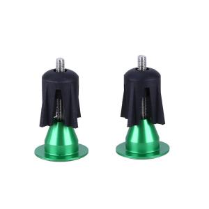 One Pair Bike Bicycle Aluminum Handlebar Grips Handle Bar Cap End Plugs
