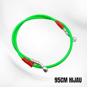 Selang rem depan arai 95 cm carbon warna model TDR PNP Beat Vario Scoopy Fino Mio Jupiter Vixion Ninja FU MJ55