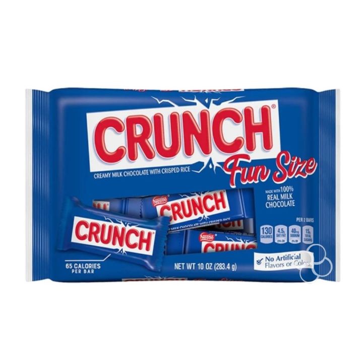 Nestle Crunch Fun Size Milk Chocolate Bars 283.4g | Lazada PH