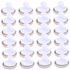 24Pieces Practical Wear Resistant Chair Leg Pad Home Accessory Convenient for Protecting Hardwoods and Tile Floor