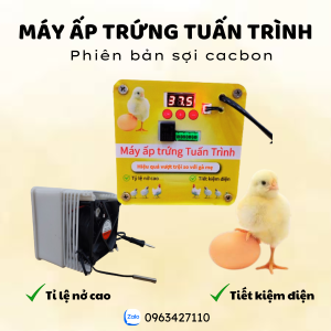 Bộ máy ấp trứng gà dùng sợi cacbon tiết kiệm điện cho gà vịt ngan ngỗng chim trĩ chim cút