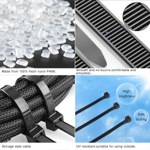 Kabel Ties Kabel Pengikat 3.6x250mm (25cm) ATAU 30 CM Nylon cable tie isi 100 per pak termurah