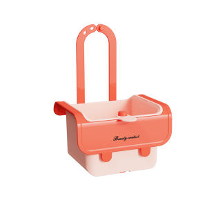 沥水篮 Creative Sink Hanging Strainer Basket Openable Bottom Cover Detachable Kitchen Garbage Filter Multifunctional Quickly Drain