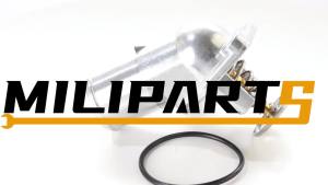 Thermostat Housing Compatible with 1998-2003 Cadillac Escalade Chevy Avalanche Chevy Camaro Express 1500 2500 3500 Silverado Suburban GMC Envoy Sierra Pontiac 5.3L 6.0L OE 125712618