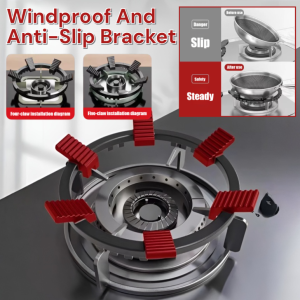 Universal Windproof And Anti-Slip Bracket Gas Stove Support Bracket Gas Stove Pot Holder
