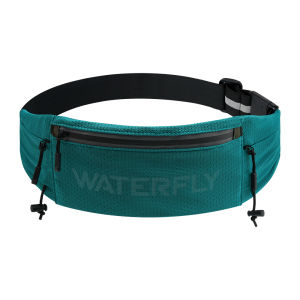 Waterfly Túi đeo hông chạy bộ Túi đeo hông thoáng khí 3 túi Túi đeo thắt lưng cho nam nữ Workout tập thể dục phụ kiện thể thao tất cả điện thoại cho Triathlon đạp xe Marathon động cơ với Số BIB chủ