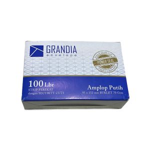Amplop Putih 104 GRANDIA / Amplop Polos Kecil Lem