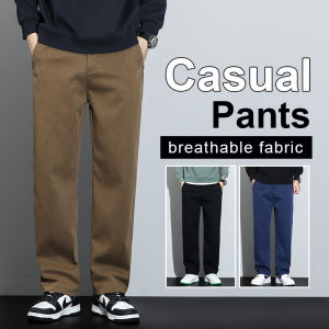 Mens Lyocell Straight Loose Elastic Waist Jeans 2026 Autumn Winter Fashion Brand Comfortable Versatile Pants Plus Size 5XL