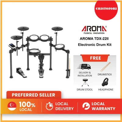 AROMA TDX-22II Electronic Drum Kit (AROMA TDX22II DIGITAL DRUM)