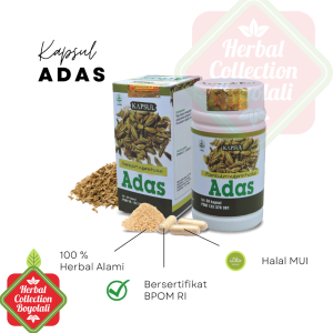TAZAKKA Kapsul Adas Ekstrak Herbal Alami 60 Kapsul - Pemulihan Lambung & Kesehatan Intesitas