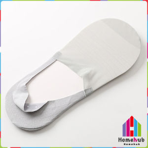HB 1pair Ultra-thin Men Boat Socks Elastic Sock Comfortable Non-slip Invisible