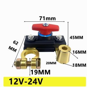 Công tắc ngắt nguồn ắc quy ô tô 12V 24V cao cấp