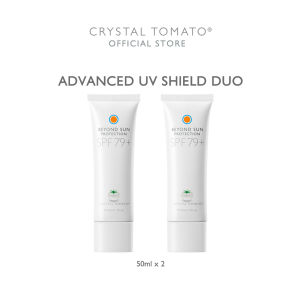 Crystal Tomato® Advanced UV Shield Duo (Beyond Sun Protection 50 ml x 2 tubes)