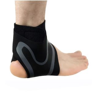 【Ready From SG】Ankle Support Sports Protection Adjustable Elastic Comfort Ankle Stabilizer Brace Adjustable Comfortable Foot Protector