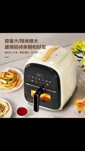 Mechanical Airfryer Type Smokeless Air FryerFryer Electric Household Touch Large Capacity Smoke-Free Visual Deep-Fried Pot Wholesale Mechanical Airfryer Type Smokeless