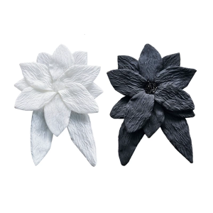 Eye-Catching Flower Oversized Applique Trim for Evening Skirt Clothes Dress Decors Patches Sewing on Suppplies
