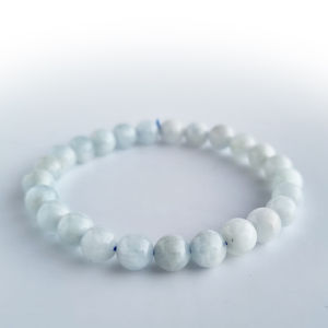 Aquamarine bracelet collection. Genuine natural and unheated gemstone with Certificate of Authenticity