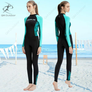 3mm Women Wetsuit Neoprene Warm Swimming Surfing Snorkeling Diving Equipment Swim Suit