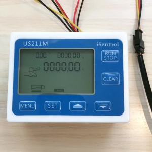 US211M Hot Water Set Digital Water Flow Meter with SUS304 Stainless Steel USS-HS21TH 1-30L/min Hall Water Flow Sensor Reader