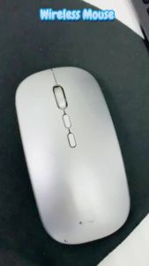 (HD1)Wireless Mouse Bluetooth Mouse 2.4GHz Optical Rechargeable Ultra Thin Silent Mice for PC Laptop Tablet