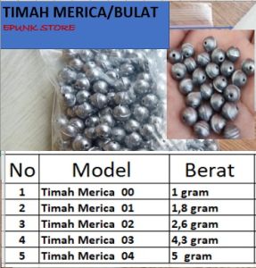 Timah Pancing Merica/Bulat Multifungsi Warna Coklat - Berat 1-5 gram