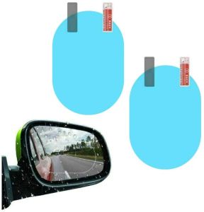 Premium Anti-Fog Car Rearview Mirror Film | 360° Waterproof Rainproof HD Clear Side Window Sticker | Universal Nano Protective Shield