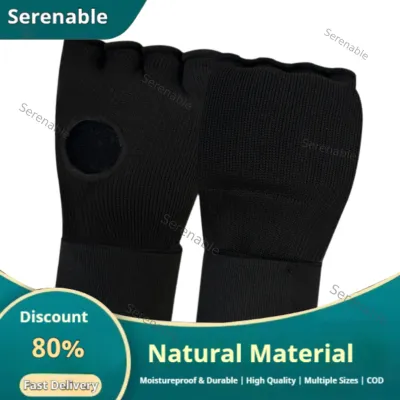 Gel Boxing Hand Wraps Inner Gloves Padded Hand Protection for Men Women Breathable Quick Wrist Straps for Sparring Muay Thai