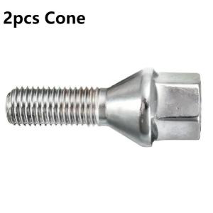 2pcs Extended Wheel Lug Bolts Alloy Wheel Conversion Kit for Car Tires