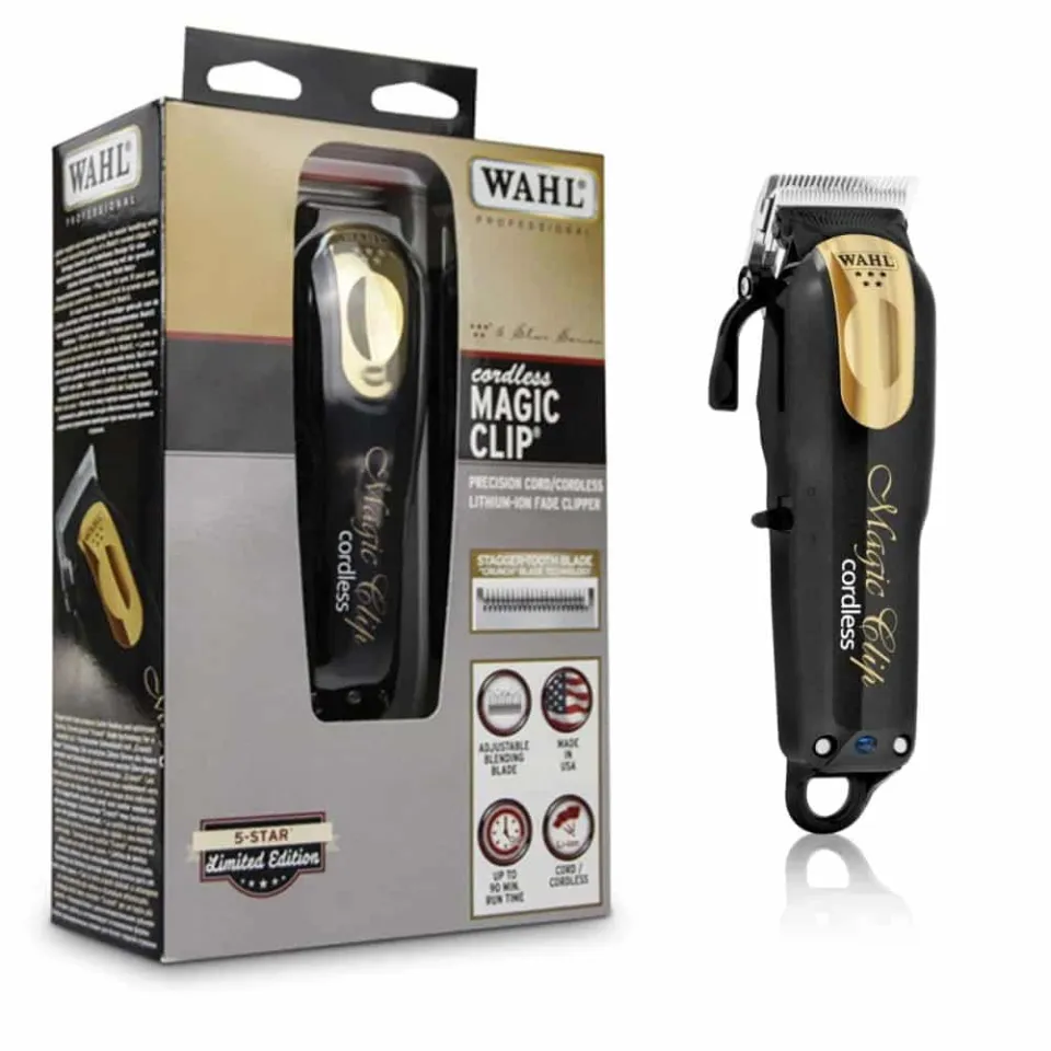 脱毛・除毛 WAHL MAGIC CLIP L EDITION Wahl Magic Clip (Limited Edition) Cordless Clipper | Lazada Singapore