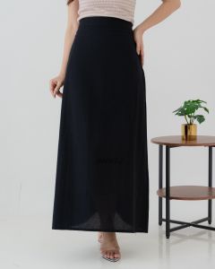 BAGGU Xena Basic Linen Skirt / Rok Linen / Rok Basic / Korean Skirt
