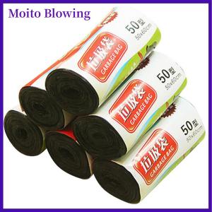 Moito 1Rolls 50x60cm Garbage Bags Single Color Thick Convenient Environmental Plastic Trash Bags Disposable Plastic Bag Black Garbage