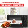 Lò Vi Sóng Toshiba 25 Lít MW3-MG25PE(BK) – Tích Hợp Nướng, Điều Khiển Cơ, Bền Đẹp. 