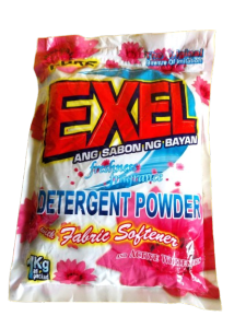EXCEL Pure Detergent Powder with Fabric Softener/ Conditioner and Active Whitener (Red Pack) -  1 Kilogram