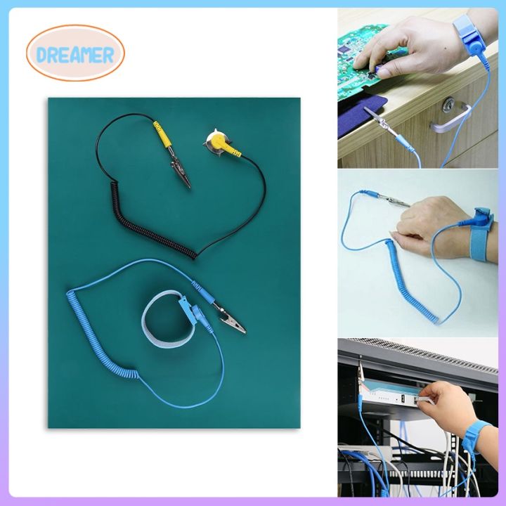 30x40cm Anti Static Mat Electrostatic Discharge Anti-Static Wrist Strap ...