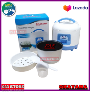 Magic Com 1 liter Omicko \ OKAYAMA OK-105 / Penanak nasi / rice cooker 3 in 1