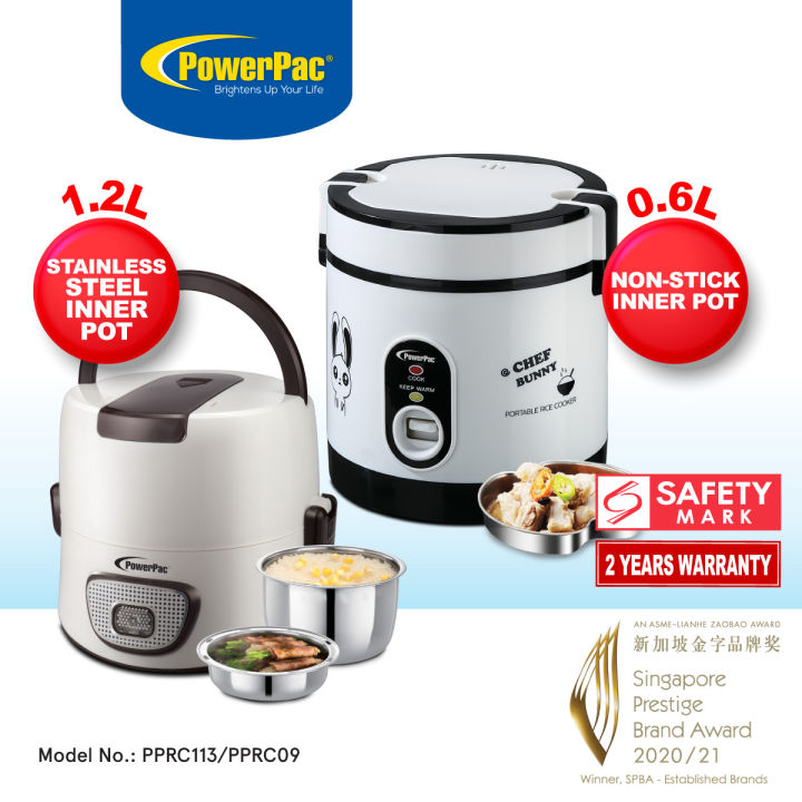 Stainless Steel Powerpac Mini Cooker FREE DELIVERY] PowerPac Rice