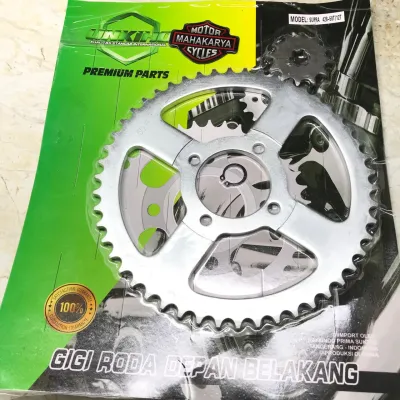 GIR SET SUPRA FIT NEW DEPAN BELAKANG KARISMA 428 36T 40T 45T 50T KTL REVO ABS BLADE REVO FIT