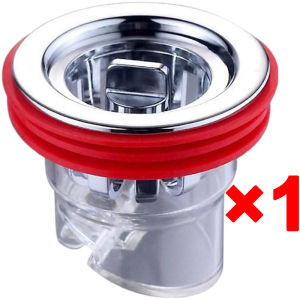 Japan Upgrade New ABS Magnetic Floor Drain Core Universal Double open quick row Anti-insect and anti-odor Solve sewer drain pipe odor Large Drainage Filter Dirt Hair Sealing Cap Traps Drains cover Drainer Strainer
