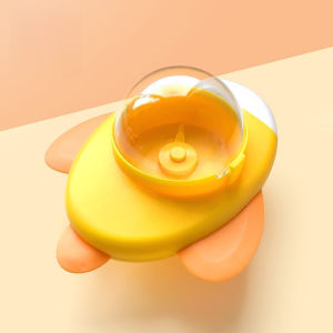 Pet Toys Interactive Smart Rotating Slow Feeding Dispenser Cat Dog Rotating Treat Dispenser Training Toys