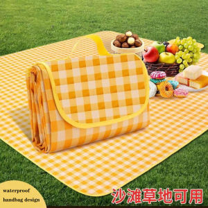 【NEW A 】Foldable Picnic Mat Moisture-proof picnic set portable blanket picnic Sleep Pad Waterproof Oxford Cloth Picnic camping blanket