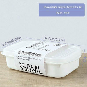 Sealed Refrigerator Storage Box Kitchen Microwave Freezer Safe Food Container Fresh Keeping Food Storage Box